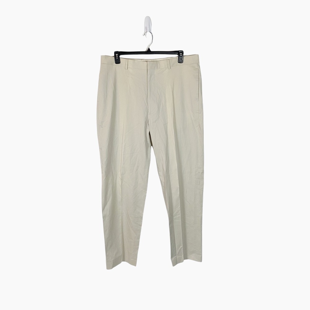 NWT Banana Republic Made In Italy Size 40L Men's Dress Beige Pants Retail $128